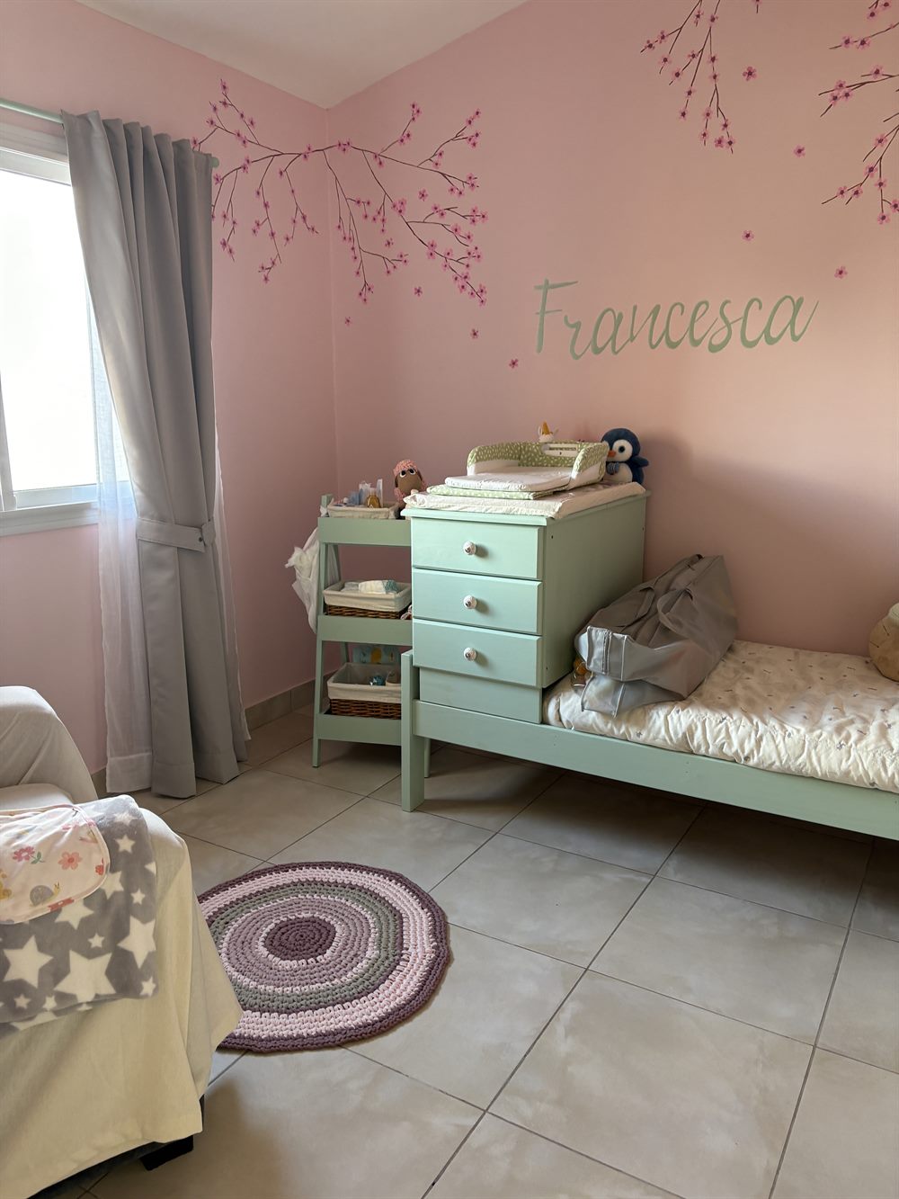 Dormitorio infantil ambientado